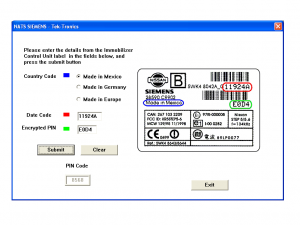 Nissan NATS Code Calc