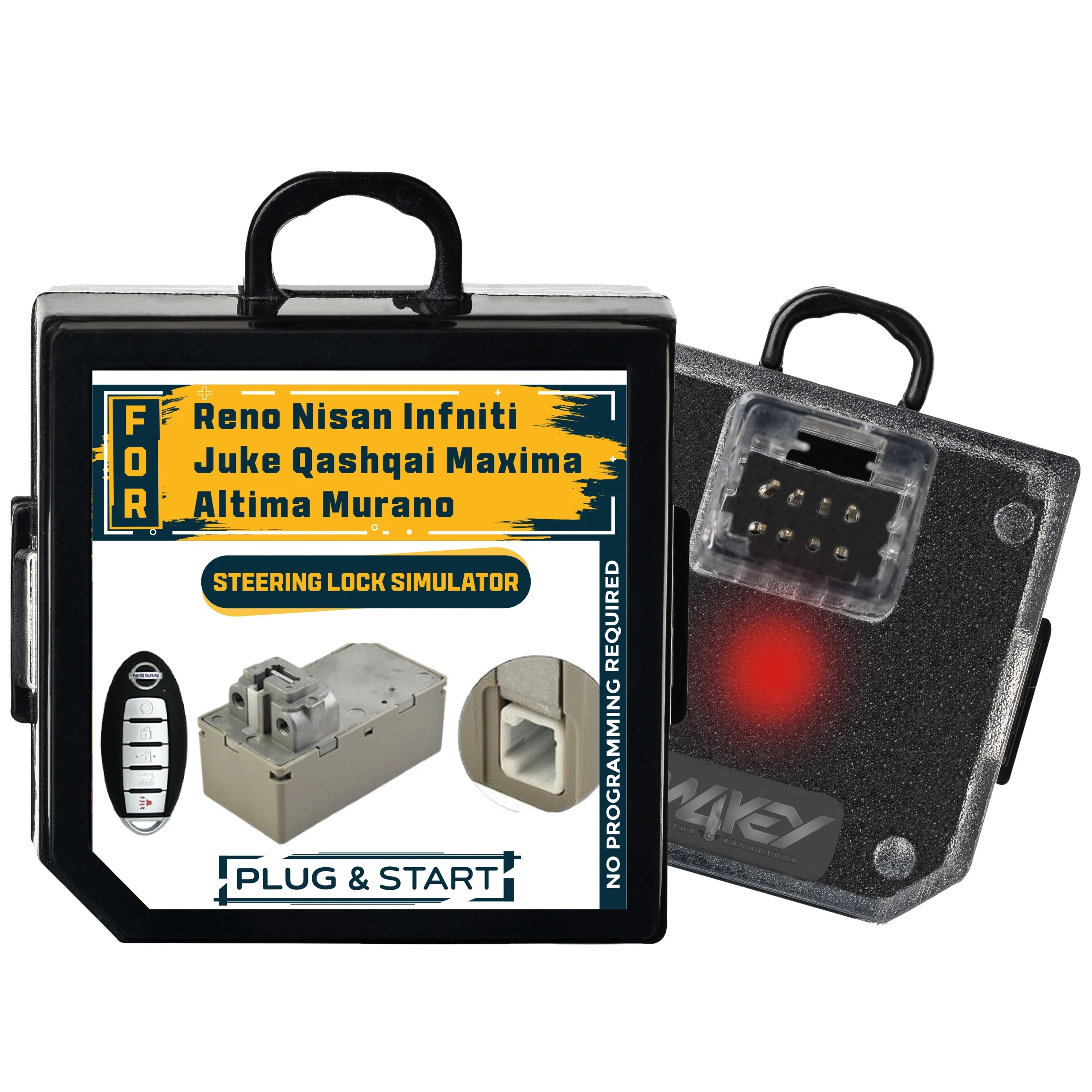 Nissan | Infiniti | Juke | Qashqai | Maxima | Altima | Murano | 2007-2011 | Steering Lock Emulator